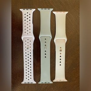 3 Apple Watch Bands - 42mm